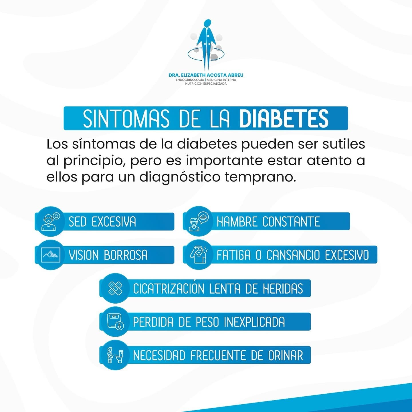 Señales y prevención de complicaciones de la diabetes